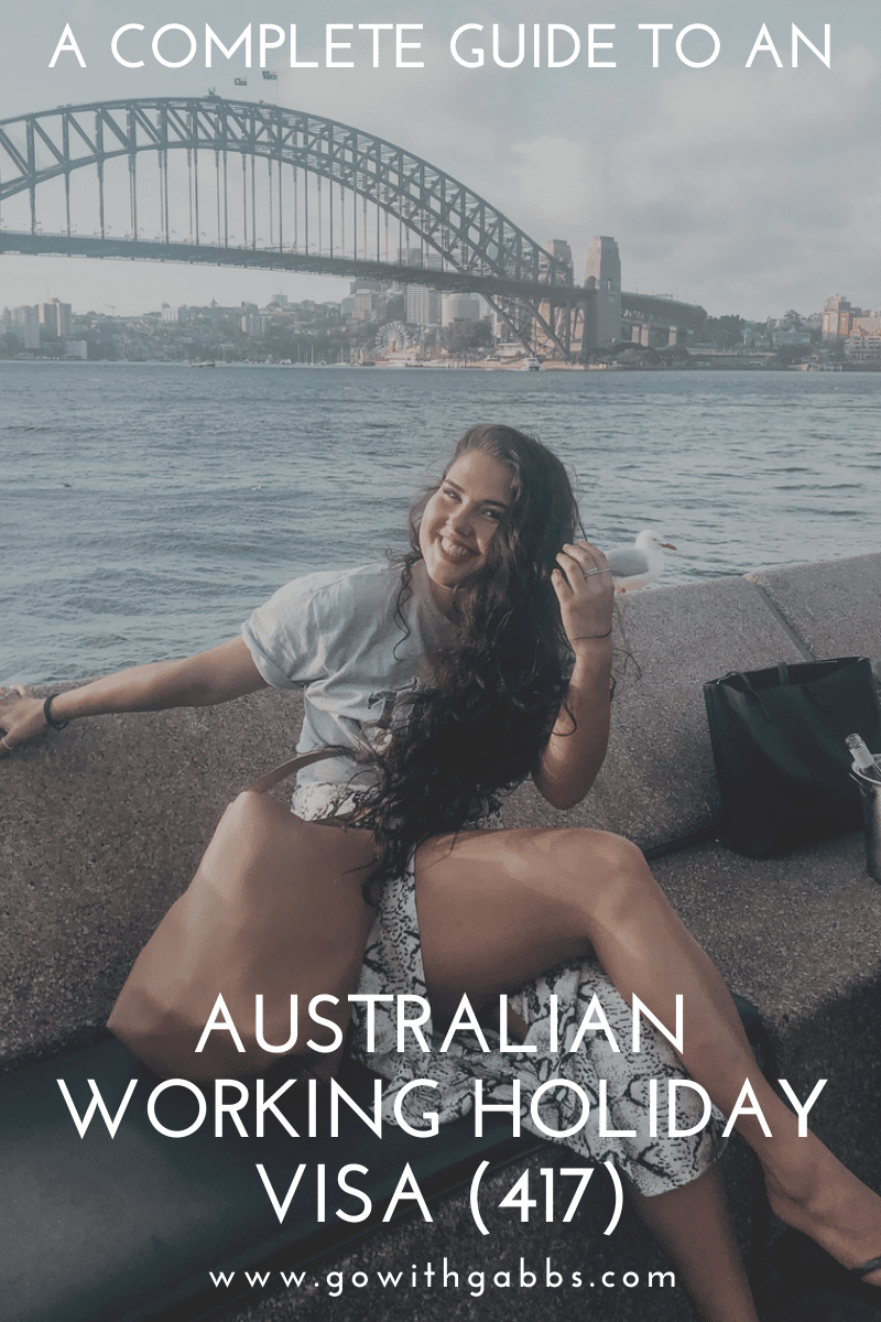Australian Working Holiday Subclass 417 Visa