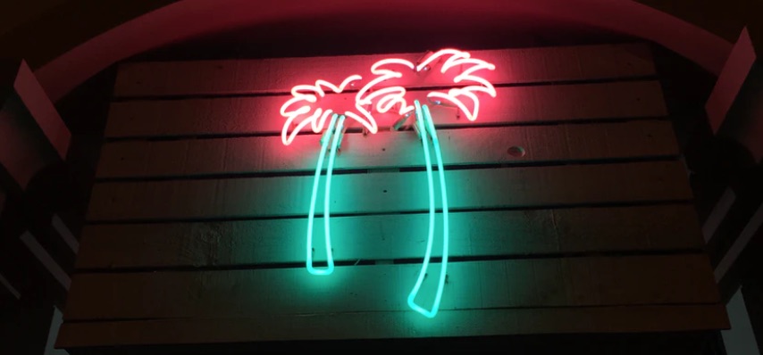 Neon Palms Bar in Northbridge